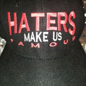 NWOT Haters Make us Famous Hat